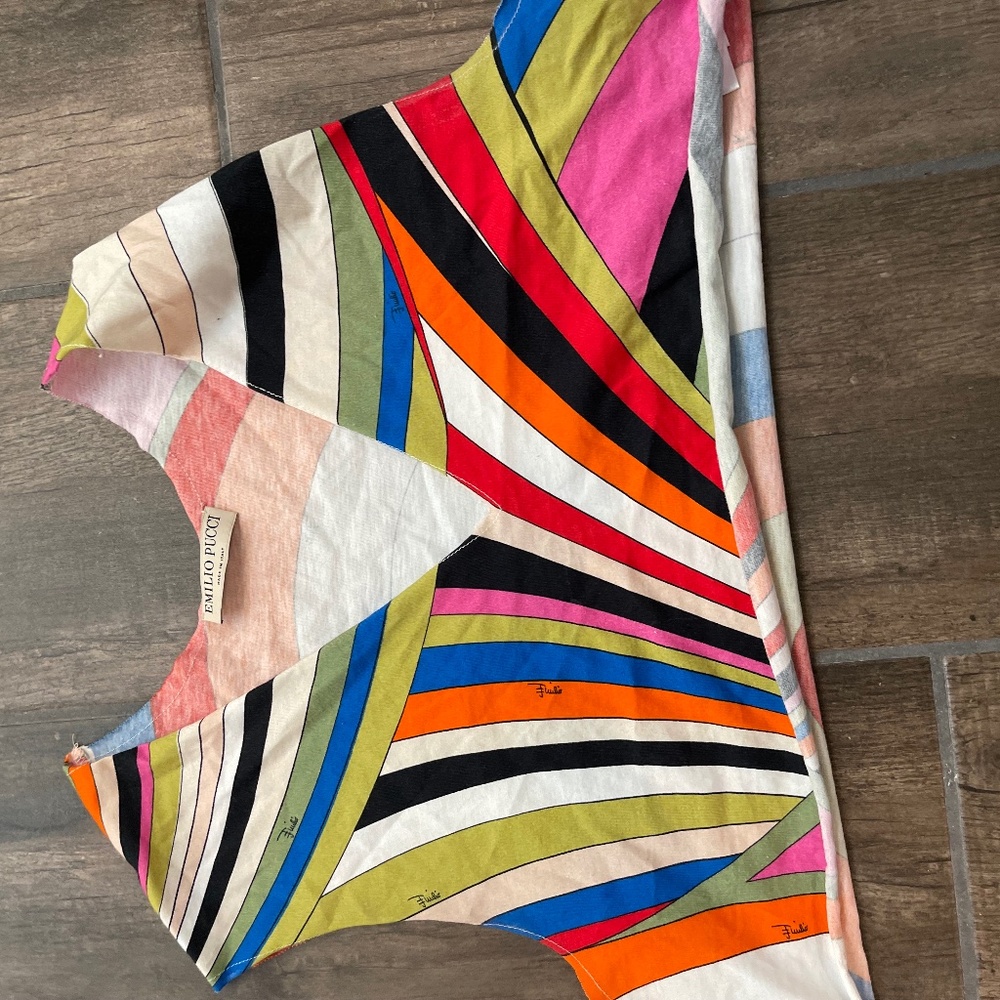 Pucci crop top